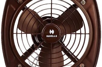 Havells Ventil Air DSP 300mm Exhaust Fan | Strong Air Suction, Rust Proof Body |Suitable for Bathroom, Kitchen, and Office| Warranty: 2 Years | (Pack of 1, Choco Brown)