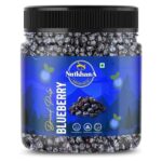 Nut khana Organic Dried Blueberry 1kg | Whole & Naturally Sweet Berry | High in Antioxidants & Fiber | Healthy Blueberry Snack | Rich In Calcium, Vitamin K