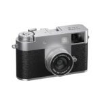Fujifilm X Half 17.7MP 1 inch CMOS Sensor with 10.8mm f/2.8-11 Lens|Retro Style mirrorless Compact Travel Camera|2k vlogging for Street/Lifestyle – Silver