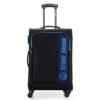 Stony Brook Nasher Miles Classic 65 Cm 24 Inch Polyester Soft-Sided 4 Wheels Spinner Check-in Luggage Trolley Bag (Black)