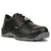 Liberty Freedom Shield-CA Safety Shoes for Men’s with Rubber Insole | Comfortable for All Weather | Shock Absorber| Black- 5