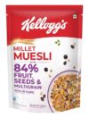 Kellogg’s Millet Muesli with 84% Fruit, Seed & Multigrain| Power Breakfast | No Maida No Palm Oil | India’s No 1 Muesli | 500g
