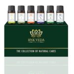 BNK VEDA Natural Cares Essential Oils Set (6x10ml) | Lavender Oil | Peppermint Oil | Tea Tree Oil | Eucalyptus Oil | Lemon Oil | Frankincense Oil | Pure & Organic