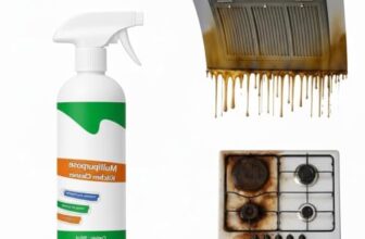 Generic 500ML Kitchen Cleaner Spray – Oil & Grease Stain Remover | Degreaser for Gas Stove, Chimney, BBQ Grill, Exhaust Fan | Non-Flammable Multi-Surface Cleaning Liquid for Home