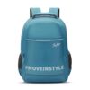 Skybags Dune Backpack | 25 Litre | Premium Diamond pattern fabric | Upto 17 inch Laptop Portection | 02 Compartment | For Office and Casual Unisex Men Women Boys Girls | Teal