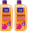 Clean & Clear Foaming Facewash for Oily Skin, Brown, 240ml (Pack of 2)