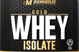 BIGMUSCLES NUTRITION Gold Whey Isolate | 27g Whey Protein Isolate 90% | 7 Natural Ingredients Only Whey Protein(1 kg, Belgian Chocolate)