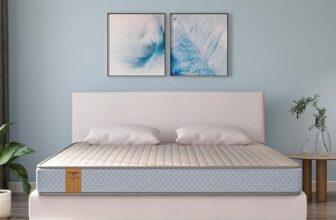 Springwel Easy TruComfort Pro 6 inch Latex Foam King Size Mattress | Medium Firm |Temperature regulater Knitted Premium Fabric with Outlast Technology | King Size Mattress(Size- 75x72x6 inches)