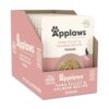Applaws Natural Premium Wet Cat Food for Adult Cats, Tuna Fillet & Salmon Recipe Mousse Pack of 12 x 70g Pouches