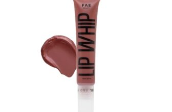 Fae Beauty Lip Whip 12Hr Comfortable Matte Liquid Lipstick (10ml) | Waterproof | Long Wear | Non Drying | Soft Mousse Smudgeproof Formula | Vegan | With Moisture Lock Technology | Enriched with Vitamin E and Cherry Coffee – Screw