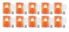 Halonix 9W B22 LED Cool White Bulb, Pack of 10