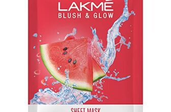 Lakme Blush & Glow Watermelon Sheet Mask, 25 ml