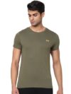 JACK & JONES Men’s Regular Fit T-Shirt (12223051-Olive Night_Olive