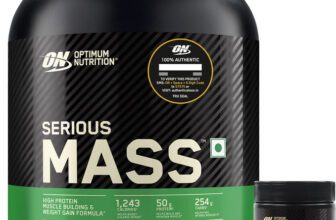 Optimum Nutrition (ON) Serious Mass Weight Gainer 3 Kg + Micronised Creatine 100g unflavored Weight Gainers/Mass Gainers(3100 g, Chocolate)