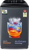 VW 10 kg Fully Automatic Top Load Washing Machine with In-built Heater Black, Grey(V10 HeatPro)