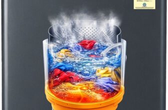 VW 10 kg Fully Automatic Top Load Washing Machine with In-built Heater Black, Grey(V10 HeatPro)