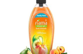 Fiama Body Wash Shower Gel Peach & Avocado, 900ml Family Pack, Body Wash for Women and Men with Skin Conditioners for Soft & Moisturised Skin, Suitable for All Skin Types