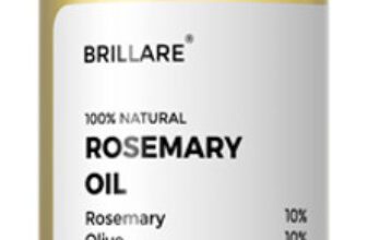 BRILLARE 10% Rosemary Hair Oil for Hair Growth | Reduces Hair Fall & Strengthens Hair Hair Oil(100 ml)