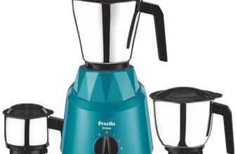 Preethi Prime 750 W Mixer Grinder(MG 286 | 3 Jars | Multicolor)
