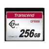 Transcend 256GB CFast 2.0 Memory Card CFX650, Read/Write speeds of up to 510MB/370MB/, MLC NAND Flash Chips, Full HD 8K/4K Video Recording, ECC, SATA III 6Gb/s, 5 Yrs. Warranty – TS256GCFX650