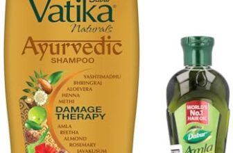Dabur Vatika Ayurvedic Shampoo – 1L & Dabur Amla Hair Oil – 180 ml