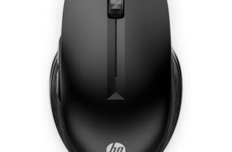 HP 430 Multi-Device Bluetooth Wireless Mouse with 4 Programmable Buttons/ 800 DPI – 4000 DPI/Fast Scrolling/Compatibility to Windows, macOS, Chrome OS/Black, 3 Years Warranty