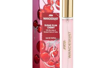 Nykaa Wanderlust Sugar Plum Cherry Eau De Parfum I Travel size, mini Perfume for Women – 16 ml I Cherry & Raspberry Perfume | Long–Lasting, Travel‐Friendly, Vegan,Paraben‐Free, IFRA Certified