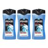 AXE Sport Blast 3-in-1 Body, Face & Hair Wash Invigorating Freshness | Cleanses & Energises | Combo of 3 | 250ml