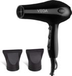 VEGA VHDP-02 Hair Dryer(2000 W, Black)