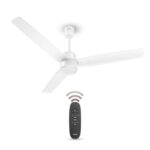 Havells FAB BLDC Ceiling Fan 1200mm, 380 RPM, Savings upto 65%, Reverse Rotation, 4 Modes (Boost, Sleep, Breeze, Mop), Low Wattage 30W, Low Noise, Air Flow:225 CMM, 3 Year Warranty, Elegant White