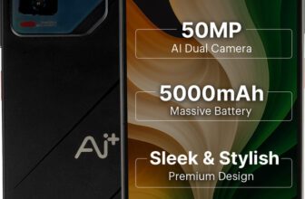 Ai+ Pulse 1 (Black, 128 GB)(6 GB RAM)