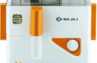 BAJAJ by Bajaj B07DMM41W1 450 W Juicer Mixer Grinder(NEO JX4 | 2 Jars | Multicolor)