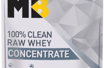 MUSCLEBLAZE 100% Clean Raw Concentrate, Light & Clean, Easy to Digest Whey Protein(2 kg, Unflavored)