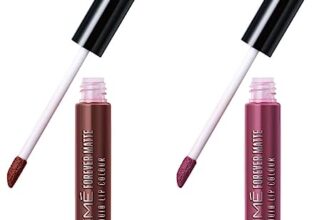 LAKMÉ Forever Matte Liquid Lip Colour, Mauve Ecstasy, 5.6 Ml & Lakme Forever Matte Liquid Lip Colour, Brown Espresso, 5.6 Ml