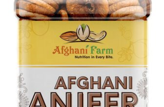 Afgani Farm Imported Anjeer Died Fig Figs(1 x 1000 g)