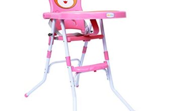 1st Step 2 in 1 Convertible High Chair Cum Booster Seat (Pink)