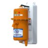 CSI INTERNATIONAL Instant Water Geyser 1 L Portable water heater, Made of First Class ABS Plastic, Auto Cut Off Feature with 1 Year Warranty, For Home, Office, Restaurant etc (With MCB, Orange)