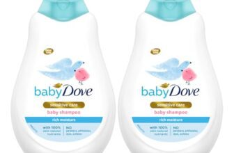 Baby Dove Shampoo, 400 ml (Pack of 2)