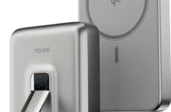 Noise 10000 mAh 22.5 W Wired & Wireless With MagSafe Compact Pocket Size Power Bank(Silver, Lithium Polymer, Fast Charging for Mobile, Earbuds, Smartwatch, Smartband, Speaker, Tablet, Laptop, Trimmer)