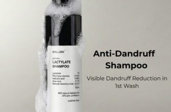 BRILLARE Natural Lactylate Anti-Dandruff Shampoo with Salicylic Acid(100 ml)