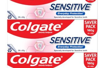 Colgate Sensitive Everyday Protection Toothpaste, For Sensitivity Relief, 480g (Pack of 3 x 160g)