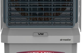 VW 100 L Desert Air Cooler With 3 side Honeycomb, Bacteria Free Cooling Pad Technology, Inverter Compatible(Grey, AirMaster 100)