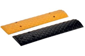 Aktion Safety 25MM Rumbler Strips 4 Meter ABS Rumbler Strips (Black and Yellow) Pack of 8 Size 500 x 150 x 25 (500MM x 8 Blocks)