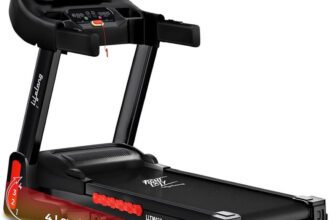 Lifelong 4.5HP Motorized Treadmill for Home Manual Incline 12% Foldable Handle Treadmill (Max Weight:100 kg)