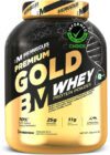 BIGMUSCLES NUTRITION Premium Gold Whey | 25g Protein Per Serving, 0g Sugar,5.5g BCAA Whey Protein(2 kg, Chocolate Brownie)
