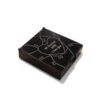 Wooden Heart Puzzle Gift Box with Engraved Message Pieces Interlocking Heart Shape Puzzle Set with Wooden Storage Box Hinged Lid Design