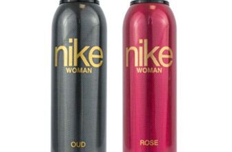 Nike Unisex Oud + Rose Deodorant Spray For Woman- Pack Of 2 (200Ml Each)