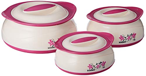Larah By Borosil Herbs Opalware Leaf Dinner Set, 21-Pieces, White