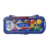 DOMS Non-Toxic 23mm Water Colour Cake Set with Paint Brush (12 Assorted Shades x 4 Set) (DM7427P4)