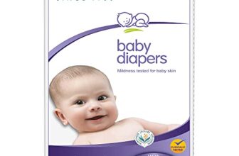 Himalaya Baby Taped Diapers, Medium (7-12 kg), 54 Count